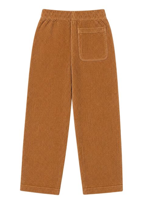 Pantalone bambino beige in velluto AMERICAN VINTAGE | KPADO10A/DEBEIGE