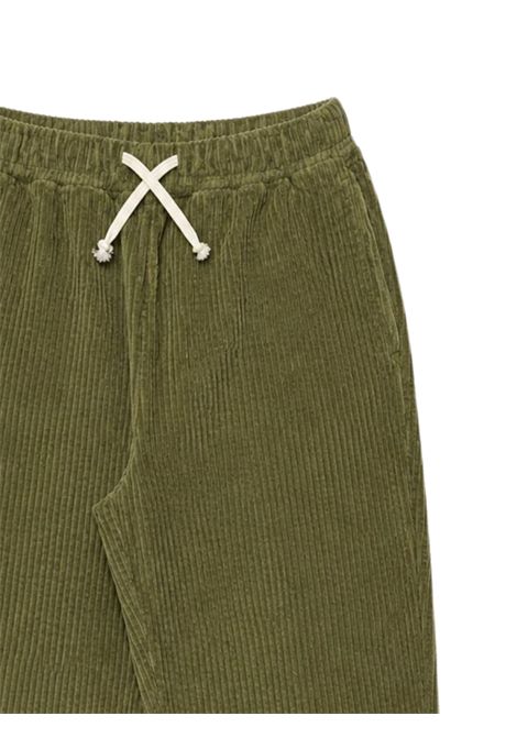 Pantalone bambino verde in velluto AMERICAN VINTAGE | KPADO10A/DEVERDE
