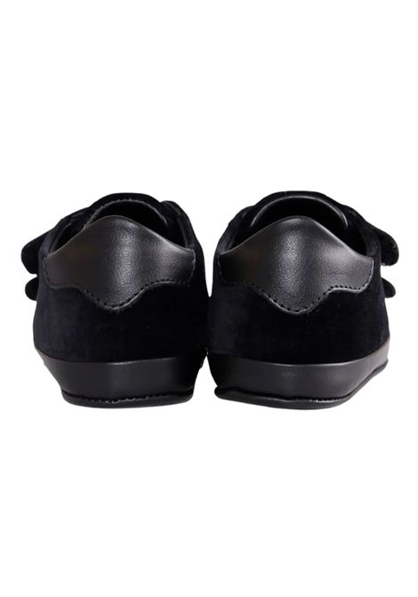 Scarpe neonato nere in pelle BALMAIN | BX0596/PIANERO