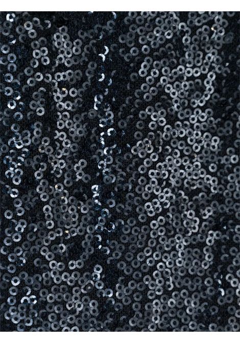 Blue sequined skirt for girls BALMAIN | BX7A81A0189/DEBBLU