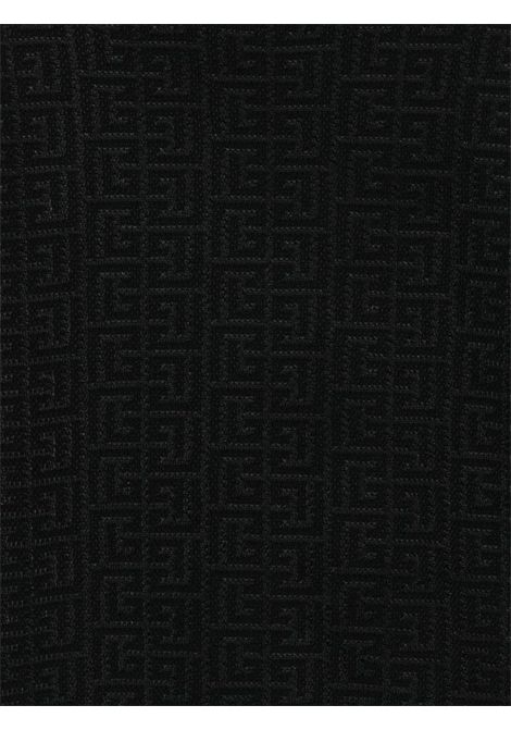 Maglione bambina nero in viscosa BALMAIN | BX9A20X0121/CENERO