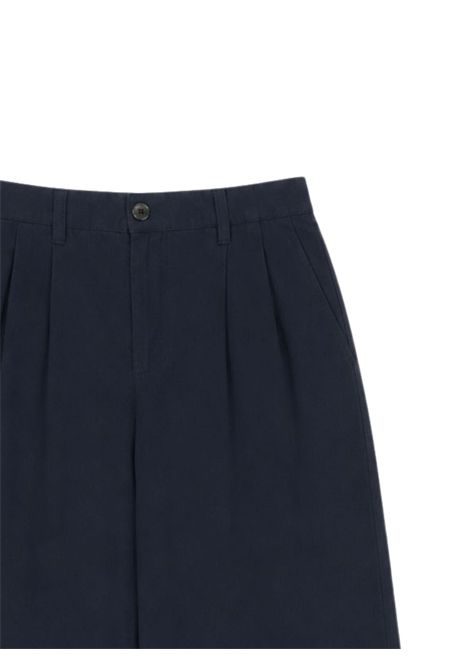 Pantalone bambina blu in cotone BELLEROSE | BK222116/DEBBLU