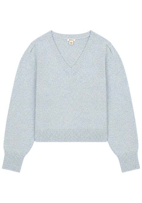 Maglione bambina cielo in lana BELLEROSE | BK222911/DEBCIELO