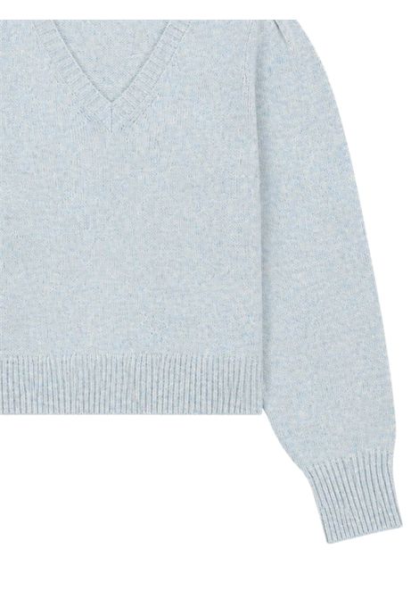 Maglione bambina cielo in lana BELLEROSE | BK222911/DEBCIELO