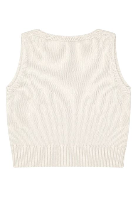 Cream wool sweater for girls BELLEROSE | BK222924/DEBPANNA