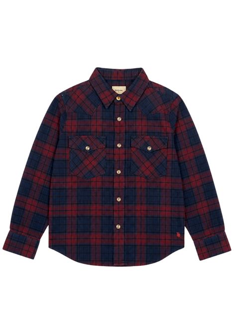 Camicia bambina in cotone BELLEROSE | BK232453/DEBBLU/BORDEAU