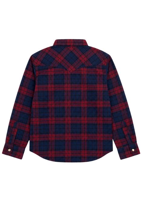 Camicia bambina in cotone BELLEROSE | BK232453/DEBBLU/BORDEAU