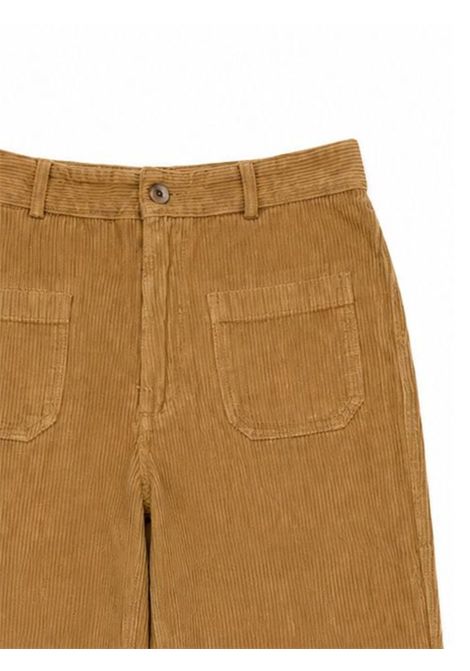 Pantalone bambina beige in velluto BELLEROSE | BK242107/DEBBEIGE