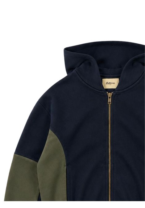 Felpa bambino blu in cotone BELLEROSE | BK242366/DEBBLU