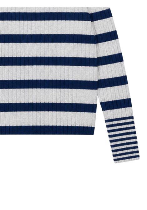 Gray wool sweater for girls BELLEROSE | BK242912/DEBGRIGIO