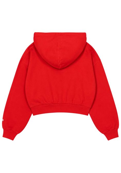 Red cotton sweatshirt for girls BELLEROSE | BK252308/DEBROSSO