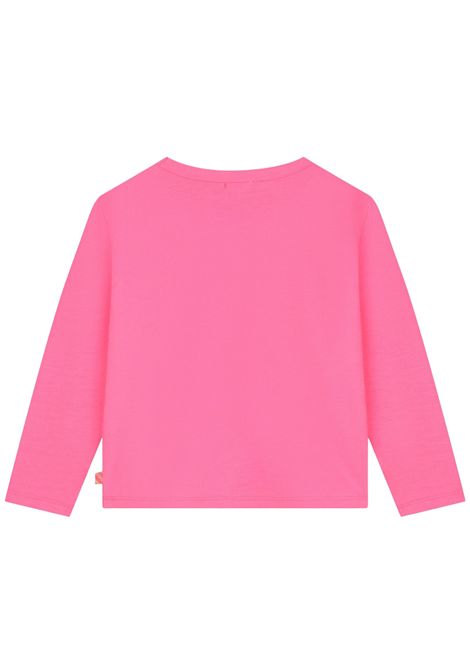 T-shirt bambina fucsia in cotone Billieblush | U20487/DEBFUCSIA