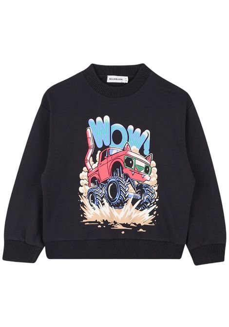 Grey cotton sweatshirt for children Billieblush | U21175/ANGRIGIO