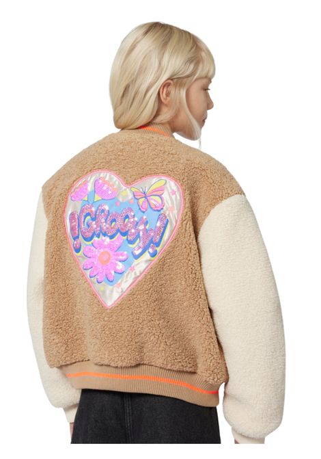Giubbino bambina bicolore Billieblush | U21211/ANBEIGE