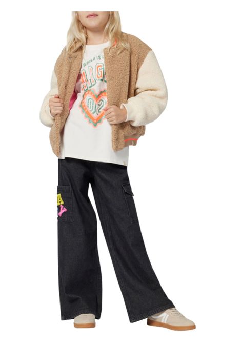 Giubbino bambina bicolore Billieblush | U21211/ANBEIGE
