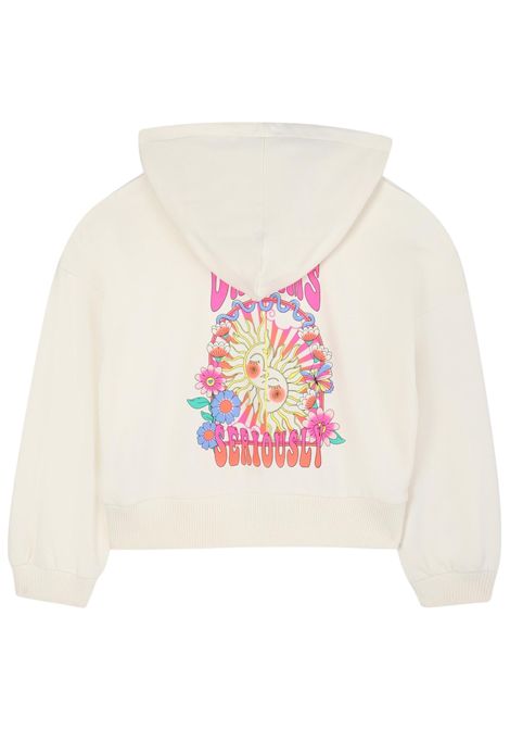 Beige cotton sweatshirt for girls Billieblush | U21216/ANBEIGE