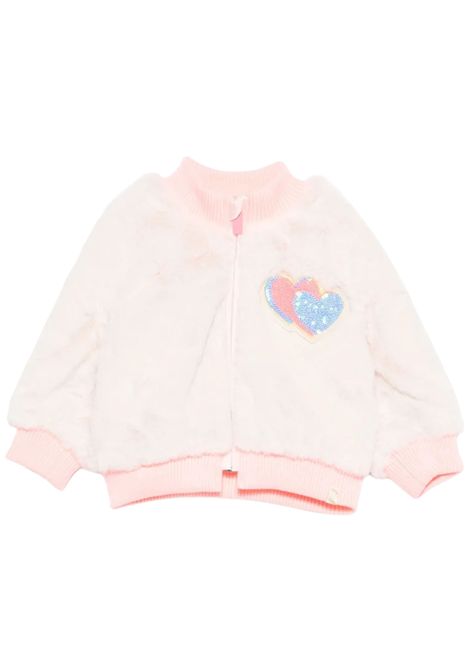 Pelliccia neonata rosa Billieblush | U21251/ANROSA