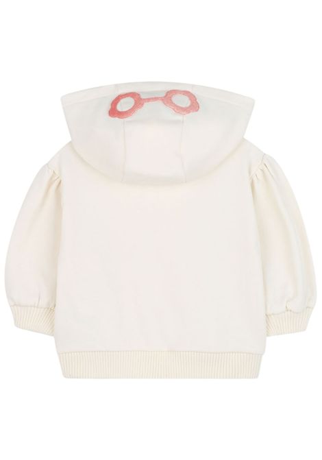 Felpa neonata beige in cotone Billieblush | U21270/ANBEIGE