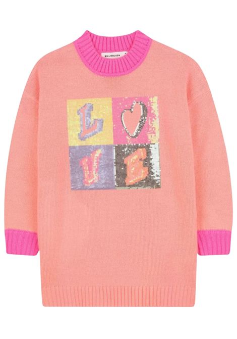 Abito neonata rosa in maglia Billieblush | U21283/MAROSA