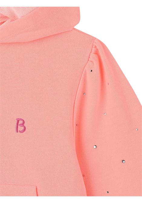 Felpa bambina rosa in cotone Billieblush | U21309/DEBROSA