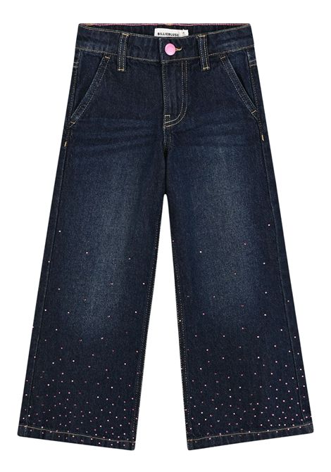 Jeans bambina in cotone denim Billieblush | U21326/ANDENIM