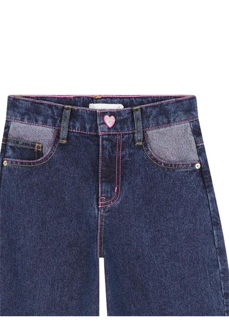 Jeans bambina in cotone denim Billieblush | U21330/MADENIM