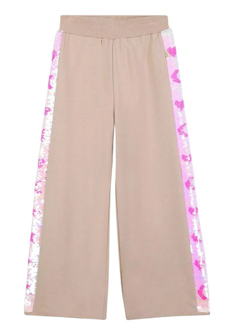 Pantalone bambina beige in cotone Billieblush | U21336/MABEIGE