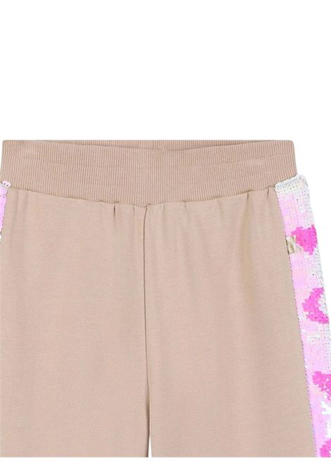 Pantalone bambina beige in cotone Billieblush | U21336/MABEIGE