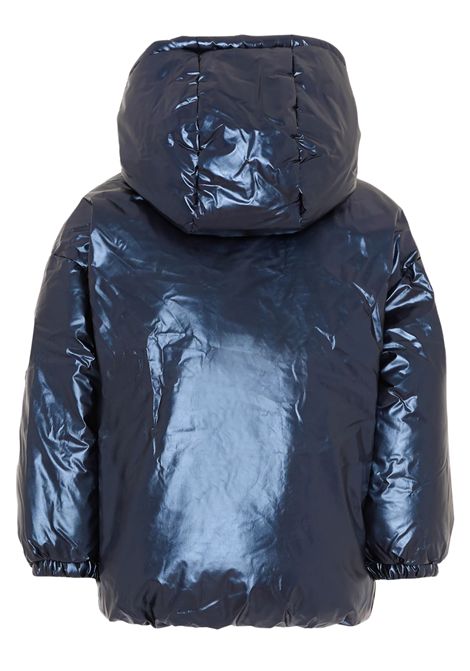 Giubbino bambina blu imbottito Billieblush | U21354/MABLU