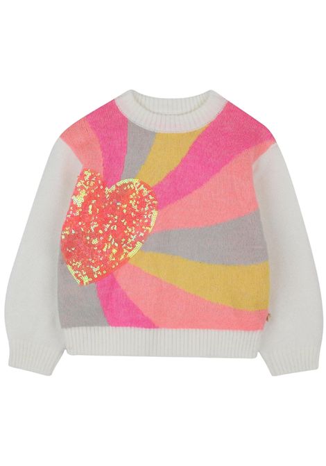 Multicolored sweater for girls Billieblush | U21379/DEBMULTICOLOR