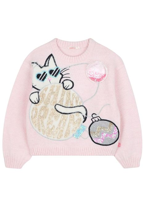 Maglione bambina cipria Billieblush | U21380/MACIPRIA