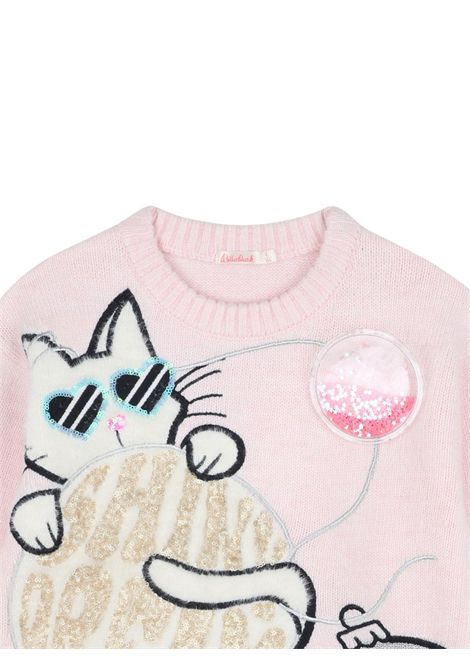 Maglione bambina cipria Billieblush | U21380/MACIPRIA