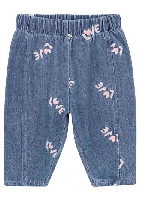 Jeans neonata beige in cotone Billieblush | U21450/ANDENIM