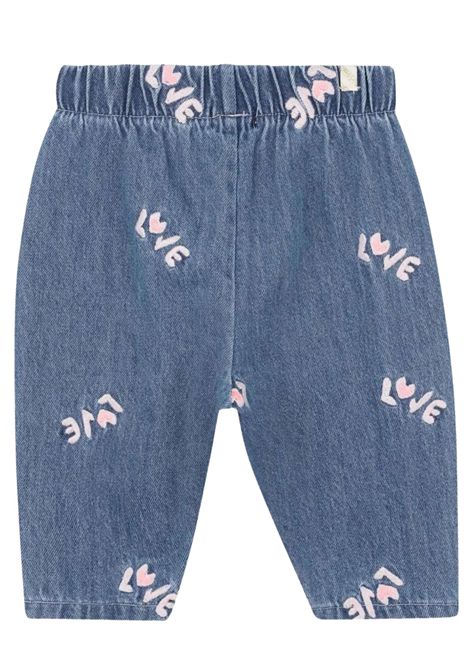 Jeans neonata beige in cotone Billieblush | U21450/ANDENIM