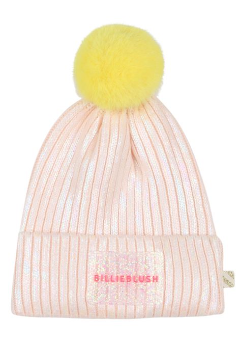 Cappello bambina con pom pon Billieblush | U21509/MACIPRIA