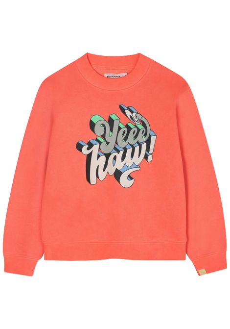 Unisex cotton peach sweatshirt Billieblush | U21576/ANPESCA