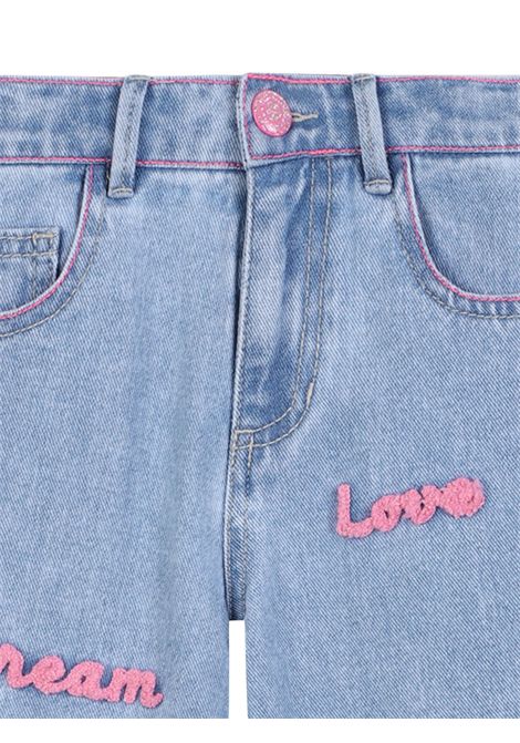 Jeans bambina in cotone denim Billieblush | U21591/MADENIM