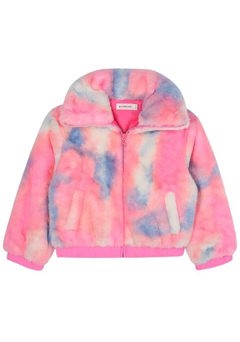 Pelliccia bambina rosa/multicolor Billieblush | U21596/ANROSA