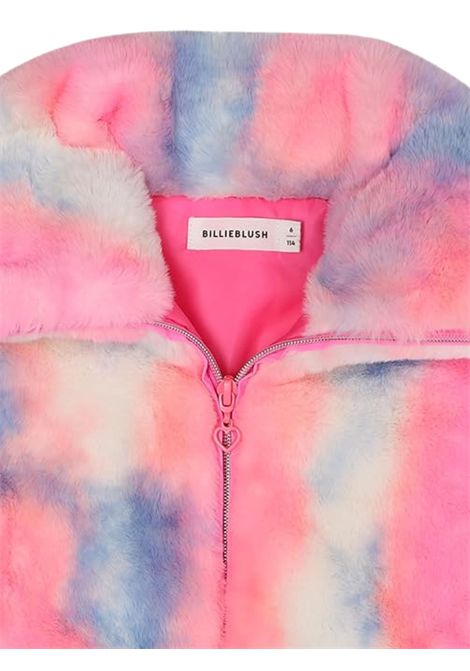 Pelliccia bambina rosa/multicolor Billieblush | U21596/ANROSA