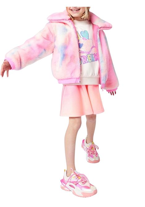 Pelliccia bambina rosa/multicolor Billieblush | U21596/ANROSA