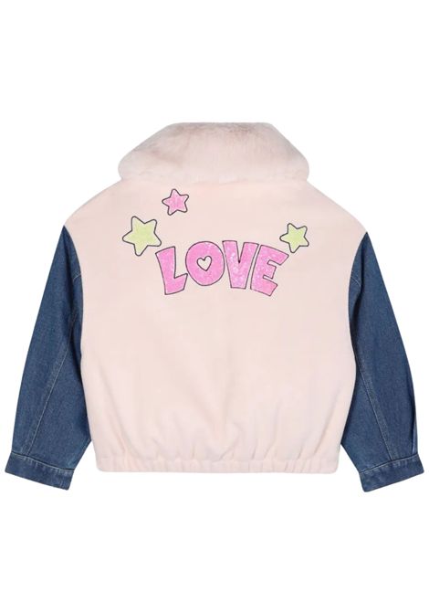 Giubbino bambina rosa/denim Billieblush | U21599/ANROSA