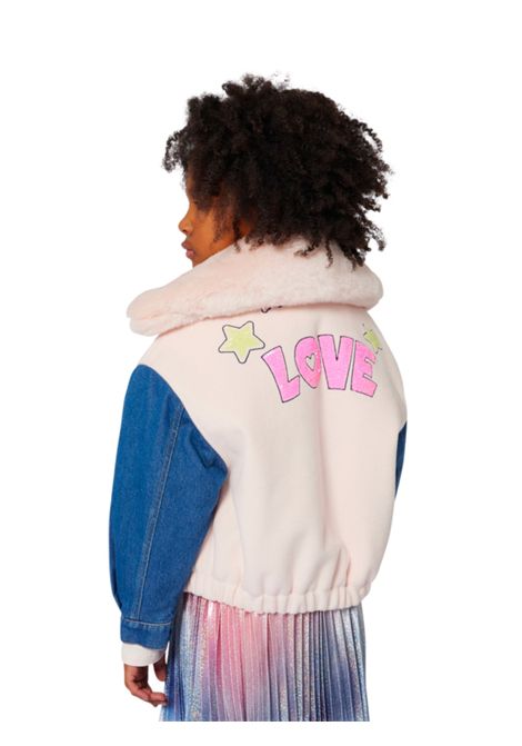 Giubbino bambina rosa/denim Billieblush | U21599/ANROSA