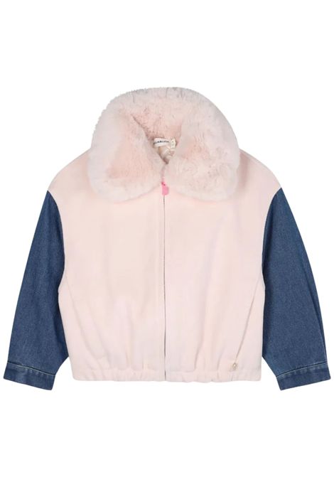 Giubbino bambina rosa/denim Billieblush | U21599/DEBROSA