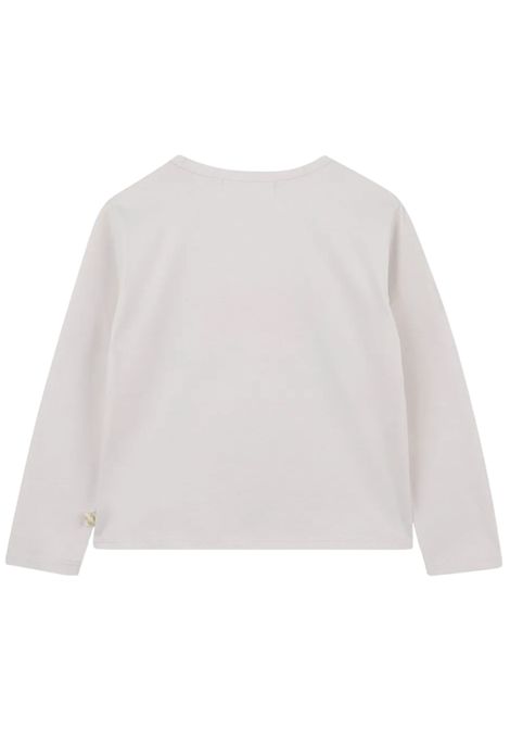 T-shirt bambina bianca in cotone Billieblush | U21608/MABIANCO