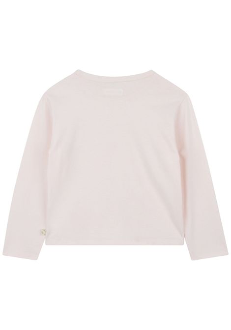 Pink cotton T-shirt for girls Billieblush | U21611/ANROSA
