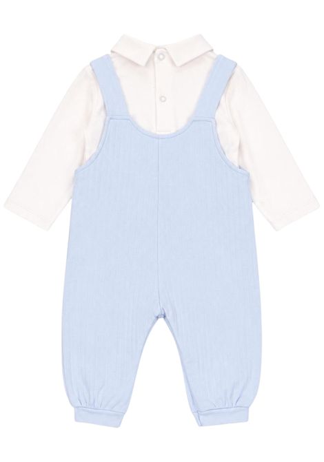 Blue cotton baby romper BLUES BABY | BB1411/ANAZZURRO