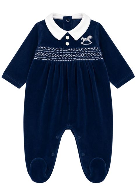 Blue velvet baby romper BLUES BABY | BB1419/ANBLU