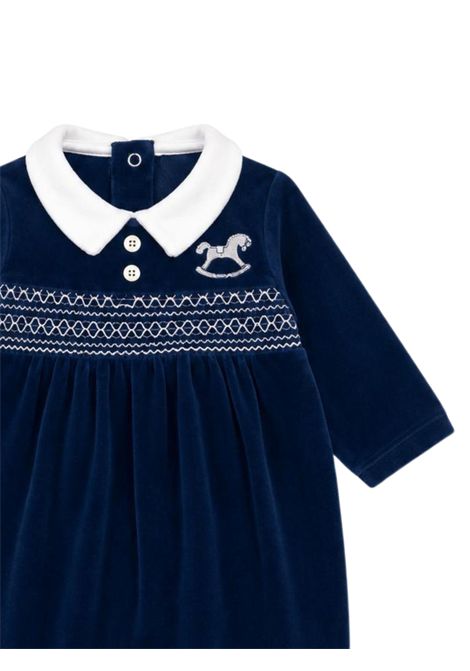 Blue velvet baby romper BLUES BABY | BB1419/ANBLU