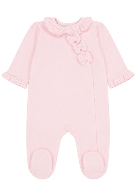 Pink cotton baby romper BLUES BABY | BB1680/ANROSA