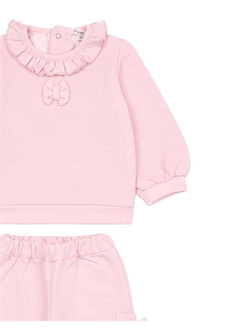 Pink cotton baby girl set BLUES BABY | BB1696/ANROSA